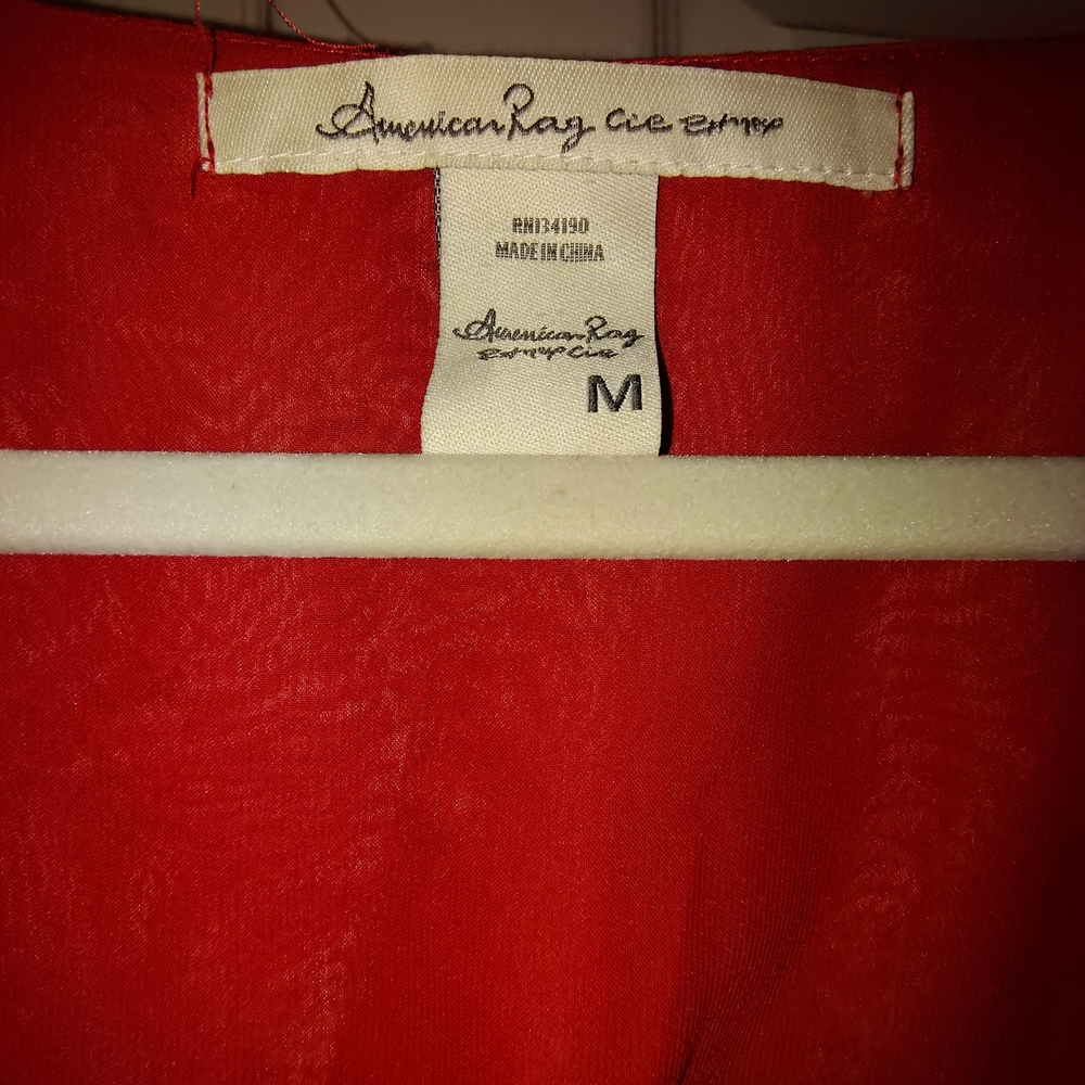 American Rag Red Top - Picture 5 of 5